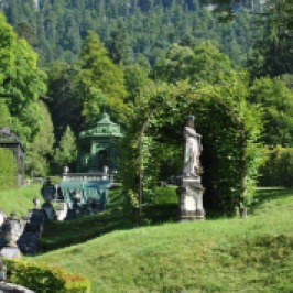 Linderhof Palace - Music Pavilion at the top of the waterfall