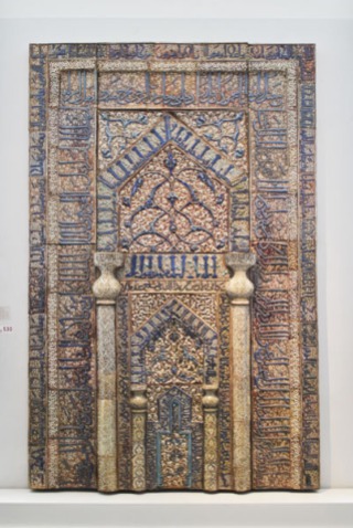 Prayer niche from Kashan - Pergamon Museum, Berlin