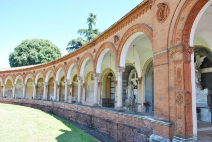 Porticoes of Certosa Cemetery in Ferrara
