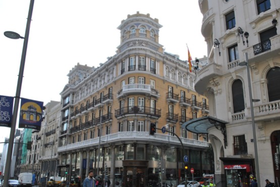 Iberostar Las Letras Hotel on Gran Via in Madrid