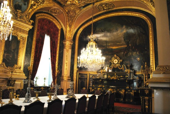 Napoleon III Apartments Dining Room in the Louvre