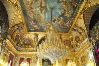Napoleon III Apartments Grand Salon in the Louvre - ceiling details